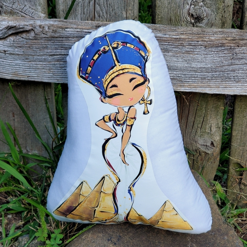 Nefertiti Pillow Pal. New.